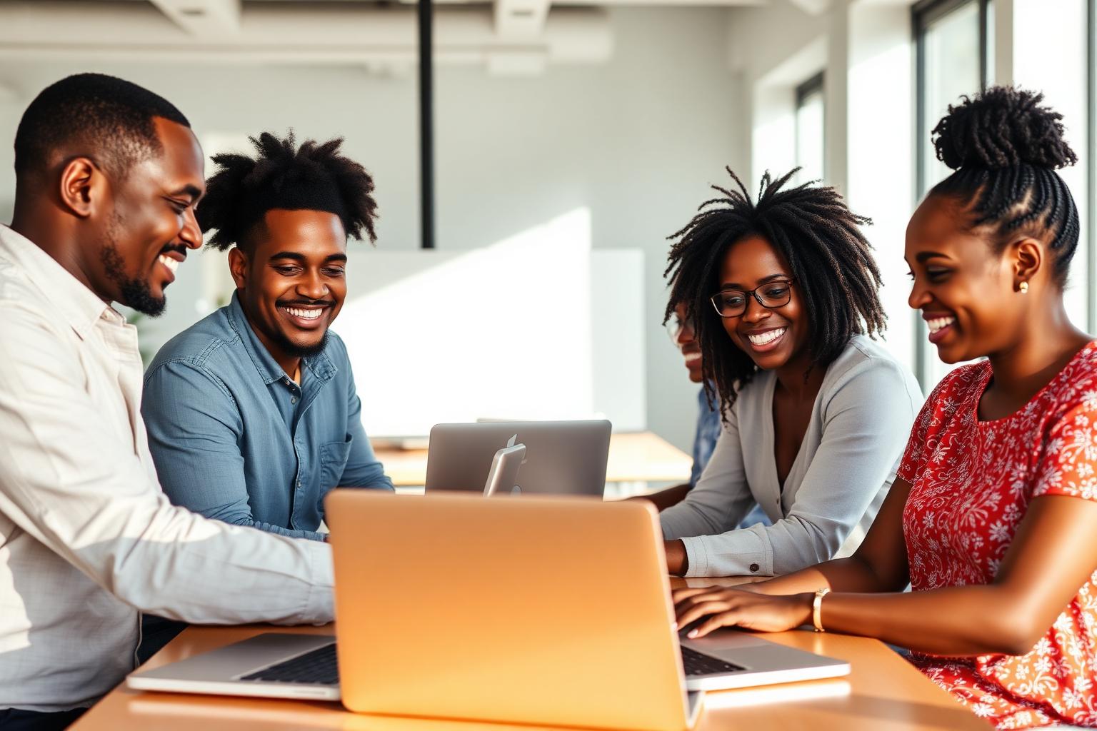 Équipe Dofitek au travail
